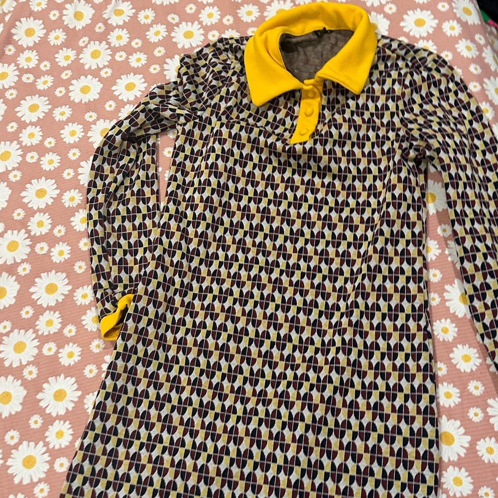 Cider long sleeve mini dress.